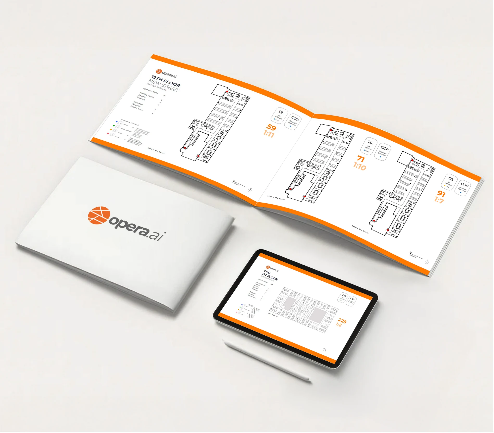 Opera.ai brochure design